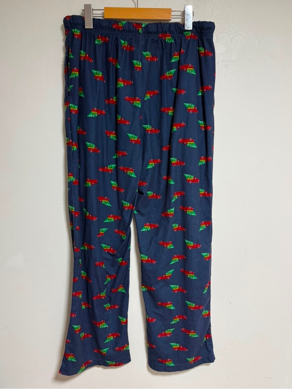 George Christmas Tree Truck Fleece Pajama Pants - Men’s Large - Picture 7 of 7
